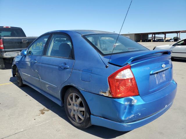 Photo 3 from auction – 2005 KIA SPECTRA LX with VIN KNAFE121755178339