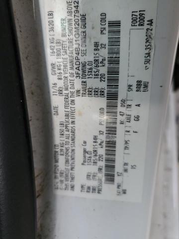 Photo 10 from auction – 2016 FORD FIESTA SE with VIN 3FADP4BJ1GM207942