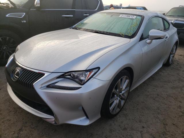 Photo 2 from auction – 2016 LEXUS RC 200T with VIN JTHHA5BC6G5000438