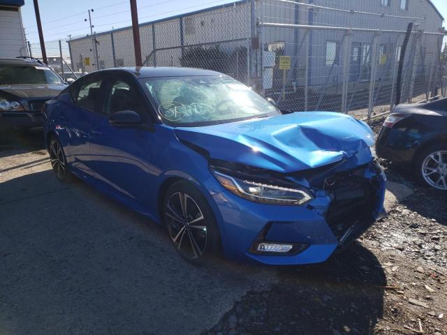 NISSAN SENTRA SR 2021 with VIN 3N1AB8DV3MY252570 - Photo from auction