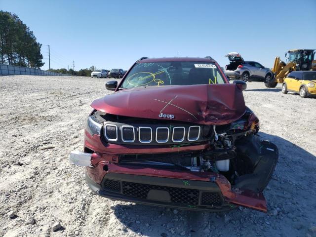 Photo 9 from auction – 2022 JEEP COMPASS LA with VIN 3C4NJCBB0NT109586