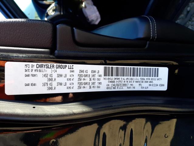 Photo 10 from auction – 2014 JEEP GRAND CHER with VIN 1C4RJFBG7EC399917
