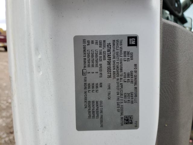 Photo 10 from auction – 2017 GMC SAVANA G25 with VIN 1GTW7AFF9H1903776