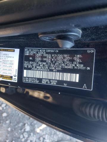 Photo 10 from auction – 2010 TOYOTA 4RUNNER SR with VIN JTEBU5JR5A5003676