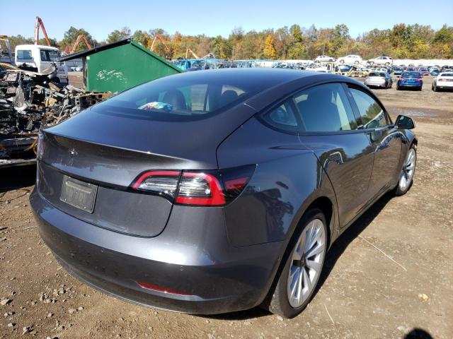 Photo 4 from auction – 2022 TESLA MODEL 3 with VIN 5YJ3E1EA5NF186861