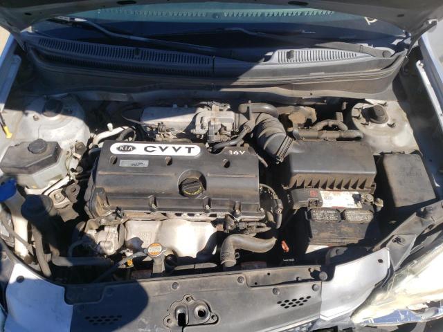 Photo 7 from auction – 2009 KIA RIO BASE with VIN KNADE223296518642