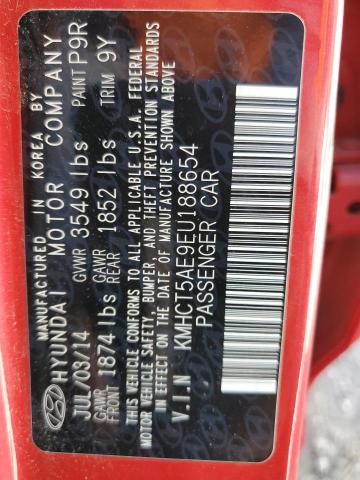 Photo 10 from auction – 2014 HYUNDAI ACCENT GLS with VIN KMHCT5AE9EU188654