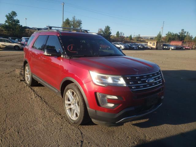FORD EXPLORER X 2016 with VIN 1FM5K7D8XGGC82007 - Photo from auction