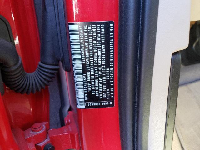 Photo 10 from auction – 2015 VOLKSWAGEN BEETLE 1.8 with VIN 3VWJ07AT2FM638677