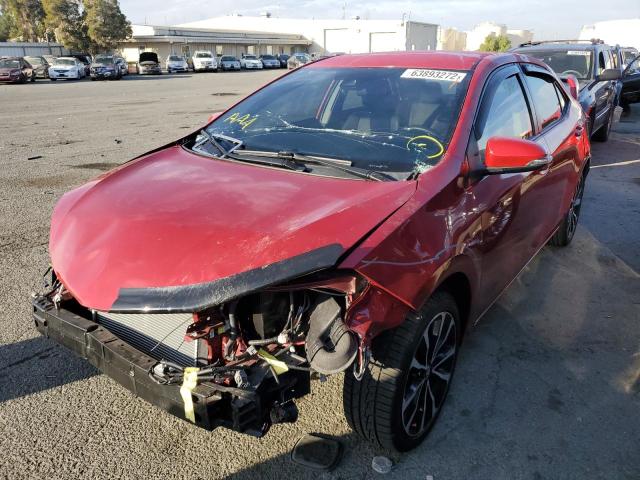 Photo 2 from auction – 2017 TOYOTA COROLLA L with VIN 5YFBURHE7HP678778