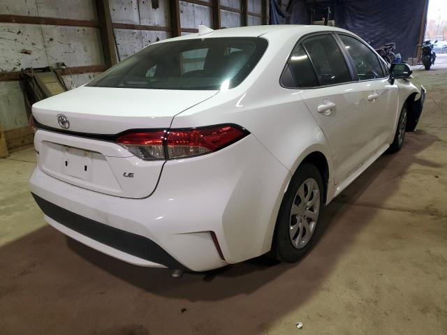 Photo 4 from auction – 2022 TOYOTA COROLLA LE with VIN 5YFEPMAE0NP310438