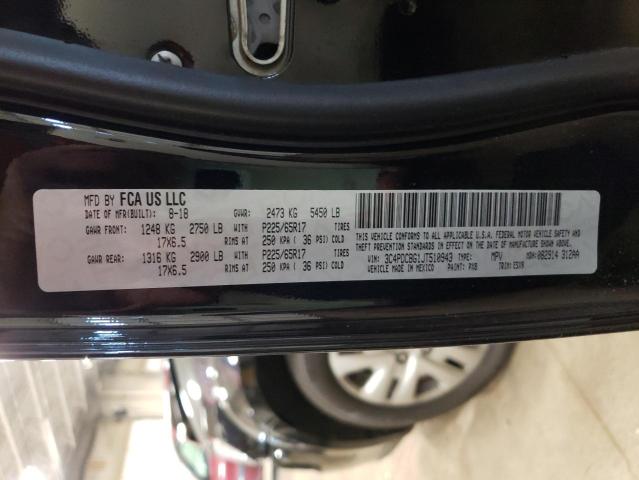 Photo 10 from auction – 2018 DODGE JOURNEY SX with VIN 3C4PDCBG1JT510943