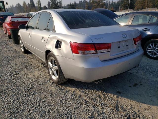Photo 3 from auction – 2007 HYUNDAI SONATA SE with VIN 5NPEU46FX7H220630