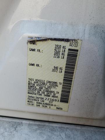 Photo 10 from auction – 2013 NISSAN ALTIMA 2.5 with VIN 1N4AL3AP3DC225693