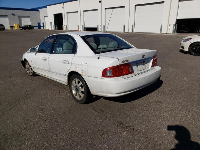 Photo 3 from auction – 2006 KIA OPTIMA LX with VIN KNAGD128265463553