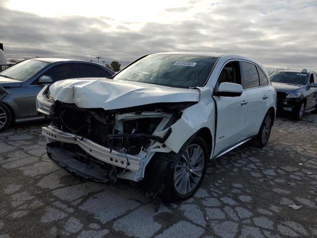Photo 2 from auction – 2017 ACURA MDX TECHNO with VIN 5FRYD4H59HB033735