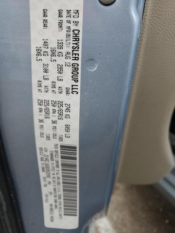 Photo 10 from auction – 2013 CHRYSLER TOWN & COU with VIN 2C4RC1BG8DR525981