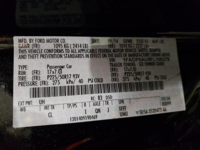 صورة رقم 10 من المزاد - 2015 FORD C-MAX SE مع VIN 1FADP5AU9FL100378