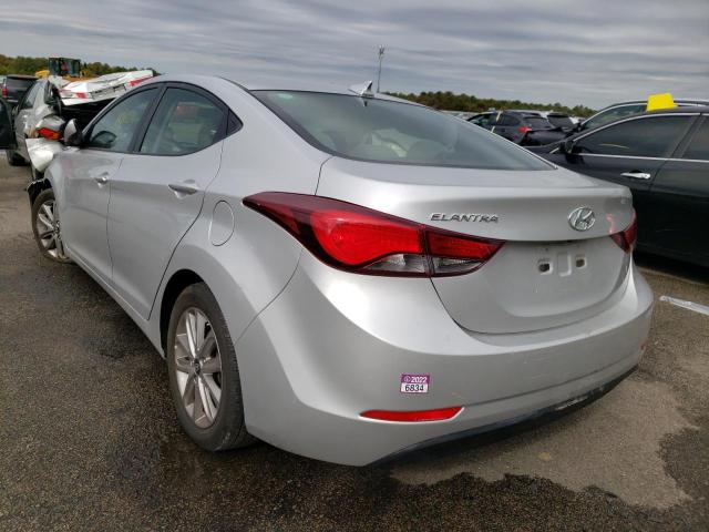 Photo 3 from auction – 2016 HYUNDAI ELANTRA SE with VIN 5NPDH4AE2GH718917
