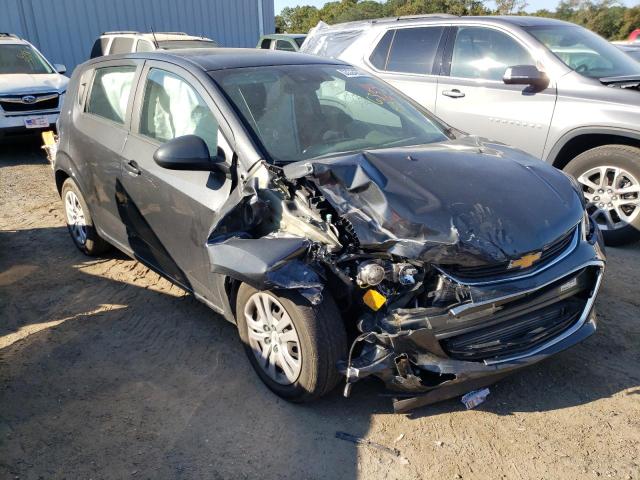 CHEVROLET SONIC 2020 with VIN 1G1JG6SB9L4123366 - Photo from auction