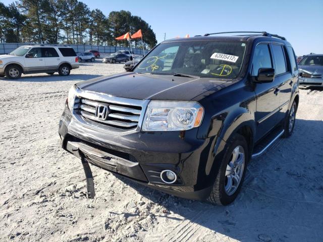 Photo 2 from auction – 2014 HONDA PILOT EXL with VIN 5FNYF4H55EB044772