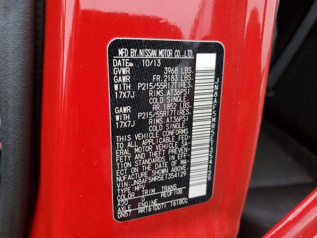 Photo 10 from auction – 2014 NISSAN JUKE S with VIN JN8AF5MR5ET354129