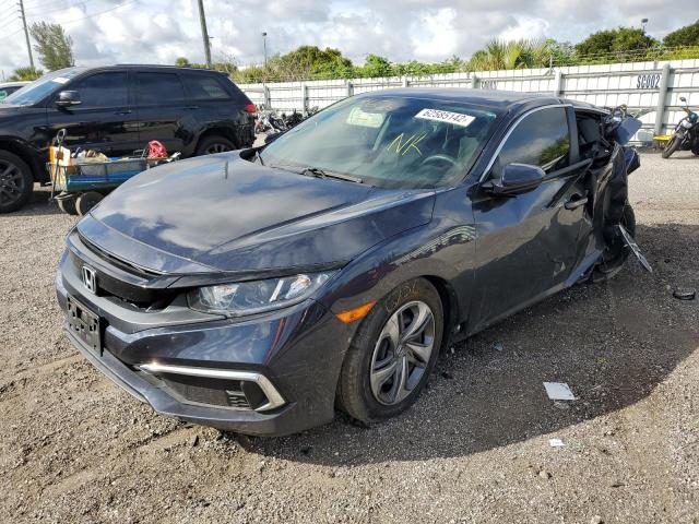 Photo 2 from auction – 2019 HONDA CIVIC LX with VIN 2HGFC2F66KH502021