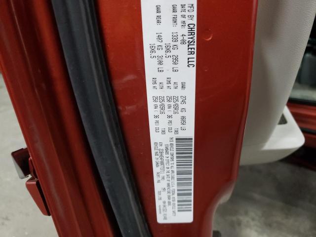 Photo 10 from auction – 2008 DODGE GRAND CARA with VIN 2D8HN54P08R773711