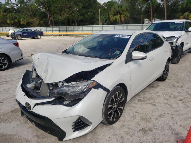 Photo 2 from auction – 2017 TOYOTA COROLLA L with VIN 5YFBURHE3HP578340