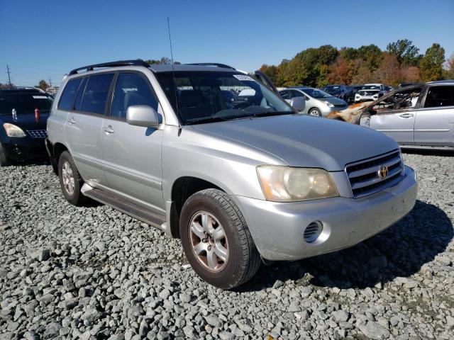 TOYOTA HIGHLANDER 2003 with VIN JTEGF21A030083378 - Photo from auction