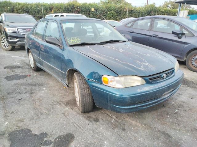 TOYOTA COROLLA VE 2000 with VIN 1NXBR18E0YZ322674 - Photo from auction