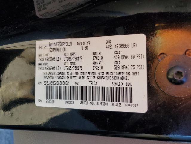 Photo 10 from auction – 2006 DODGE RAM 3500 with VIN 3D3LX39C26G269832