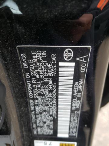 Photo 10 from auction – 2009 TOYOTA PRIUS with VIN JTDKB20U897826245
