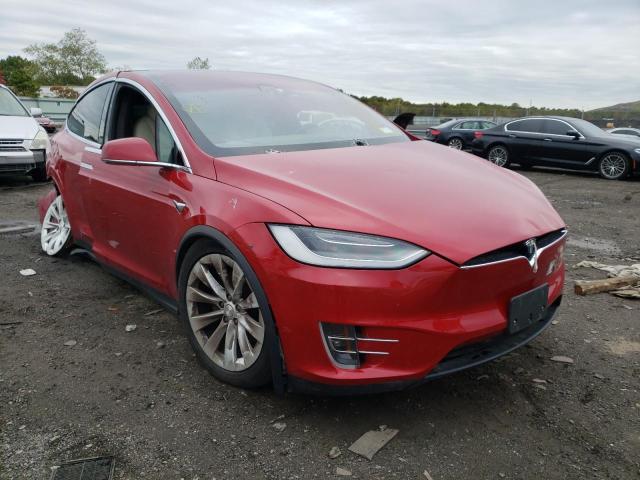 TESLA MODEL X 2020 with VIN 5YJXCAE2XLF232276 - Photo from auction