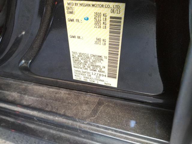 Photo 10 from auction – 2014 NISSAN ALTIMA with VIN 1N4AL3AP3EC127894