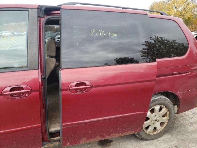 Photo 9 from auction – 2004 HONDA ODYSSEY EX with VIN 5FNRL18874B107195