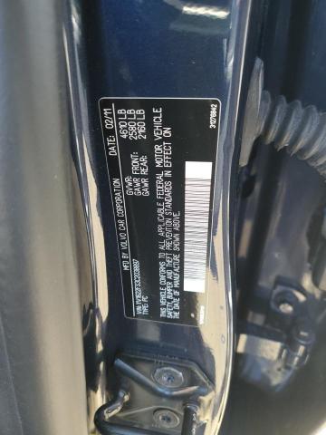 Photo 10 from auction – 2012 VOLVO S60 T5 with VIN YV1622FS3C2038897