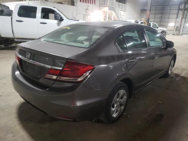 Photo 4 from auction – 2013 HONDA CIVIC LX with VIN 19XFB2F5XDE043051