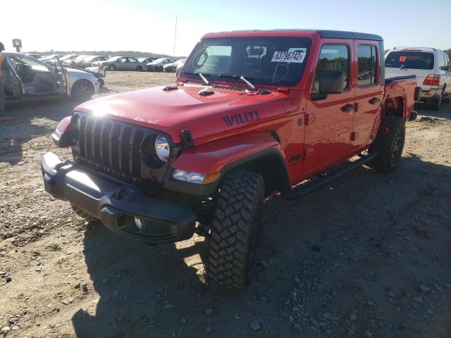 Photo 2 from auction – 2022 JEEP GLADIATOR with VIN 1C6HJTAG3NL144698
