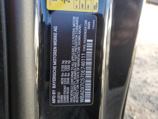 Photo 10 from auction – 2013 BMW 335 I with VIN WBADX7C57DE746111