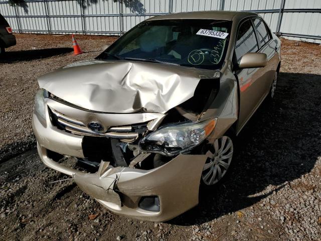 Photo 2 from auction – 2013 TOYOTA COROLLA BA with VIN 5YFBU4EE1DP166323