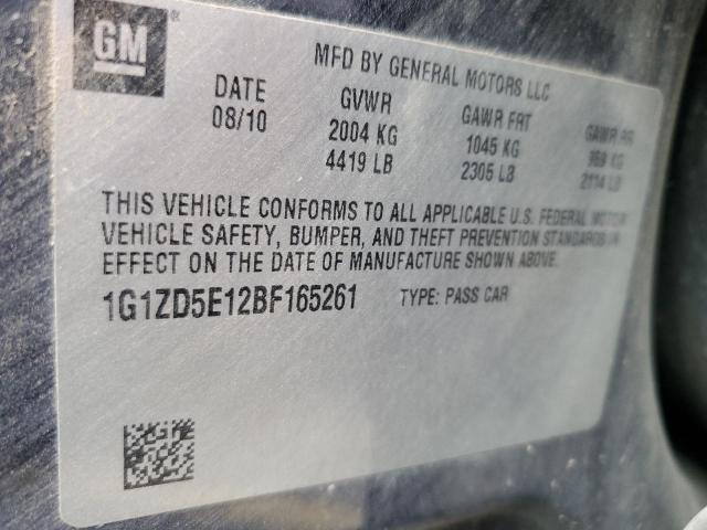 Photo 10 from auction – 2011 CHEVROLET MALIBU 2LT with VIN 1G1ZD5E12BF165261