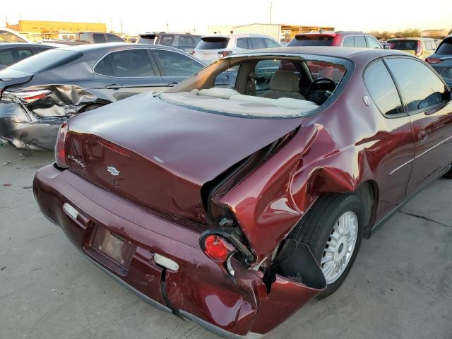 Photo 9 from auction – 2001 CHEVROLET MONTE CARL with VIN 2G1WW12E619140531