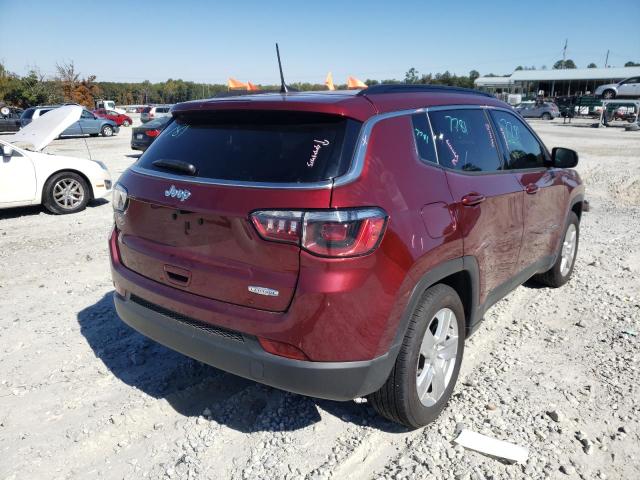 Photo 4 from auction – 2022 JEEP COMPASS LA with VIN 3C4NJCBB0NT109586