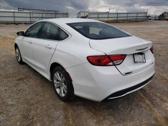 Photo 3 from auction – 2015 CHRYSLER 200 LIMITE with VIN 1C3CCCAB5FN629498