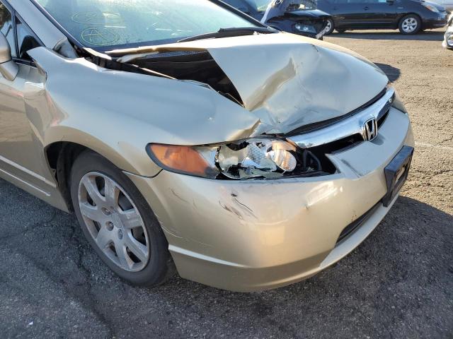 Photo 9 from auction – 2007 HONDA CIVIC LX with VIN 1HGFA16577L092279