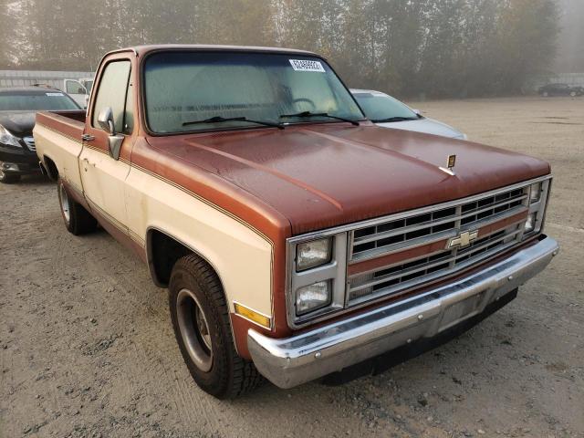 CHEVROLET C10 1986 with VIN 2GCEC14H3G1223974 - Photo from auction