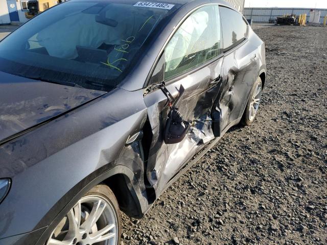 Photo 9 from auction – 2021 TESLA MODEL Y with VIN 5YJYGDEE4MF119168