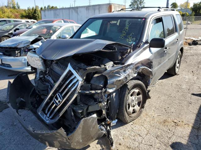 Photo 2 from auction – 2013 HONDA PILOT LX with VIN 5FNYF4H28DB076782