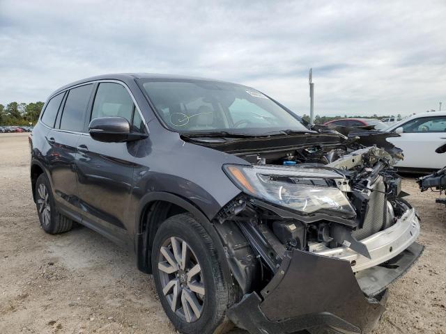 HONDA PILOT EXL 2021 with VIN 5FNYF5H55MB016541 - Photo from auction